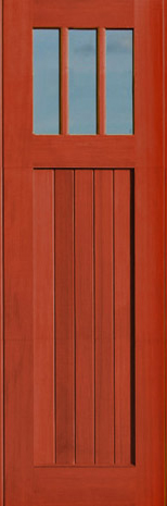 wood carragie garage door